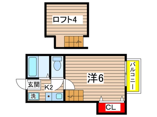 ＡＣメゾンの物件間取画像